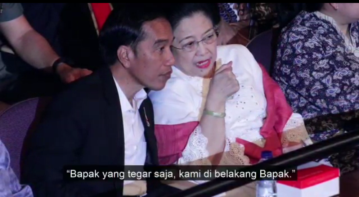 Presiden Dikritik Sembarangan, Megawati Pasang Badan untuk Jokowi: Kami di Belakang Bapak!
