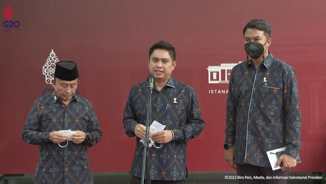 Presiden Jokowi Terima Audiensi Pengurus HIPMI