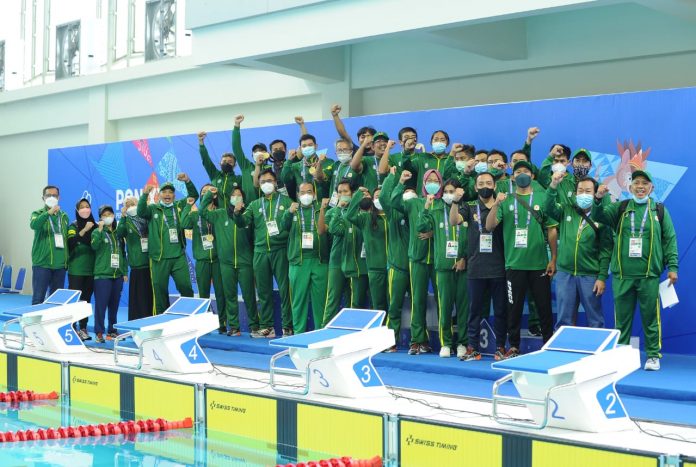 PON XX Papua: Selamat! Tim Selam Jatim Raih Juara Umum di Nomor Kolam