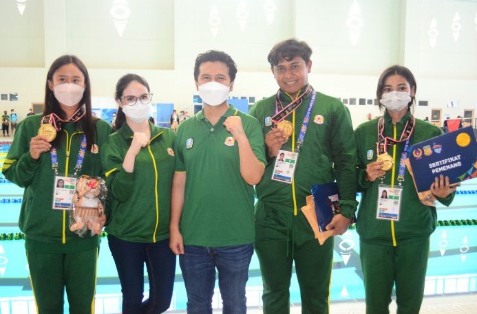 PON XX Papua: Mantap! Tim Selam Jatim Sumbang Tiga Medali Emas dan Pecahkan Dua Rekor Nasional