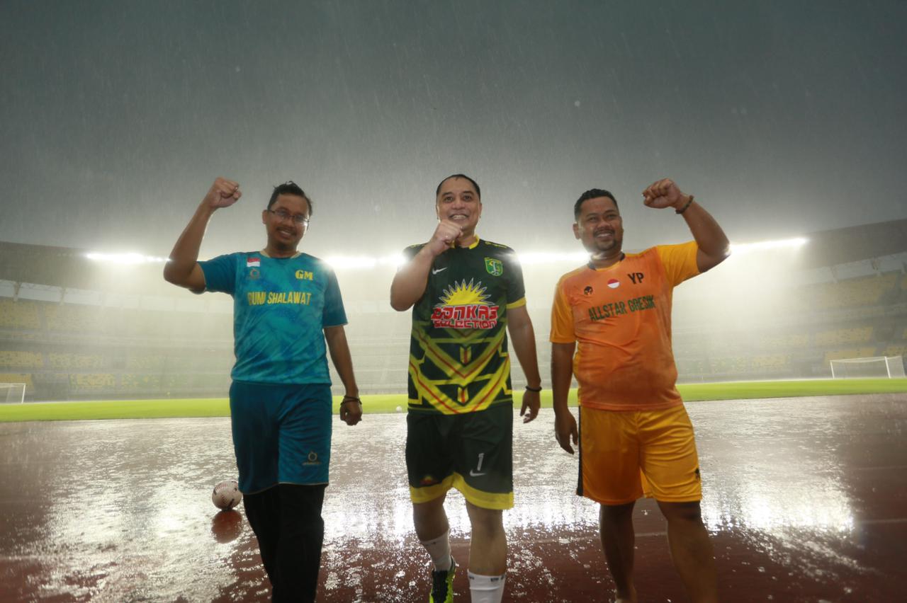 Cak Eri, Gus Muhdlor dan Gus Yani Uji Coba GBT, Begini Keseruannya