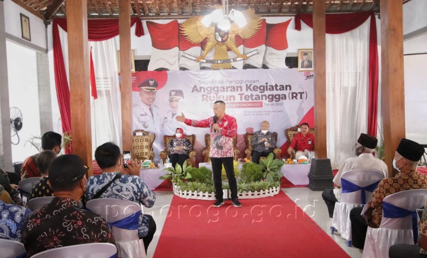 Cuma di Ponorogo per RT dapat Jatah Anggaran Kegiatan Rp10 Juta per Tahun