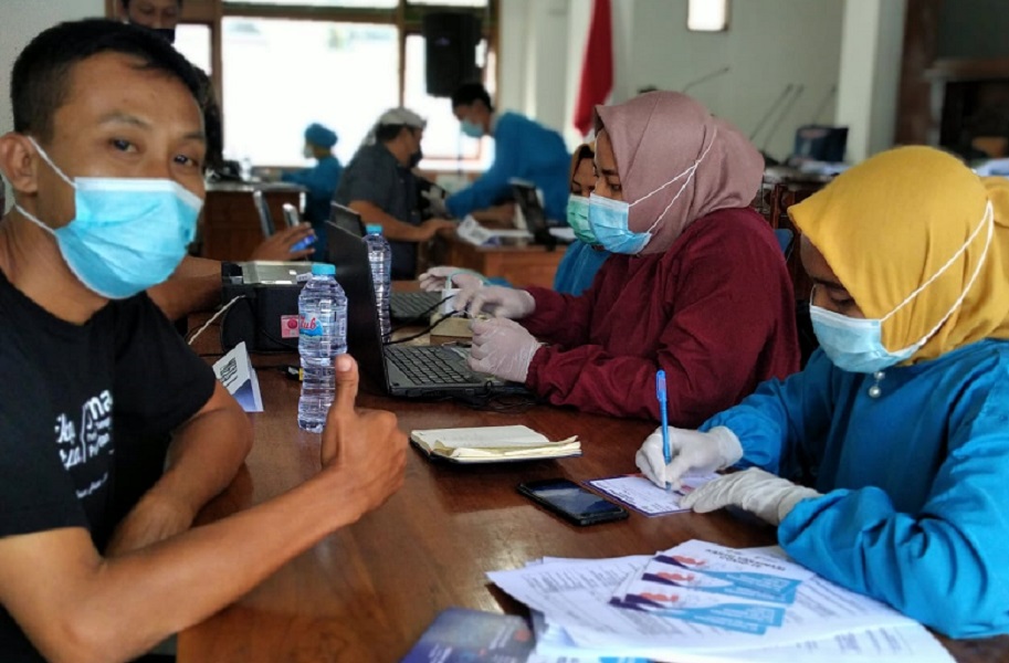Wartawan Tuban Jalani Vaksinasi, Satgas: Mereka Rawan Terpapar Covid