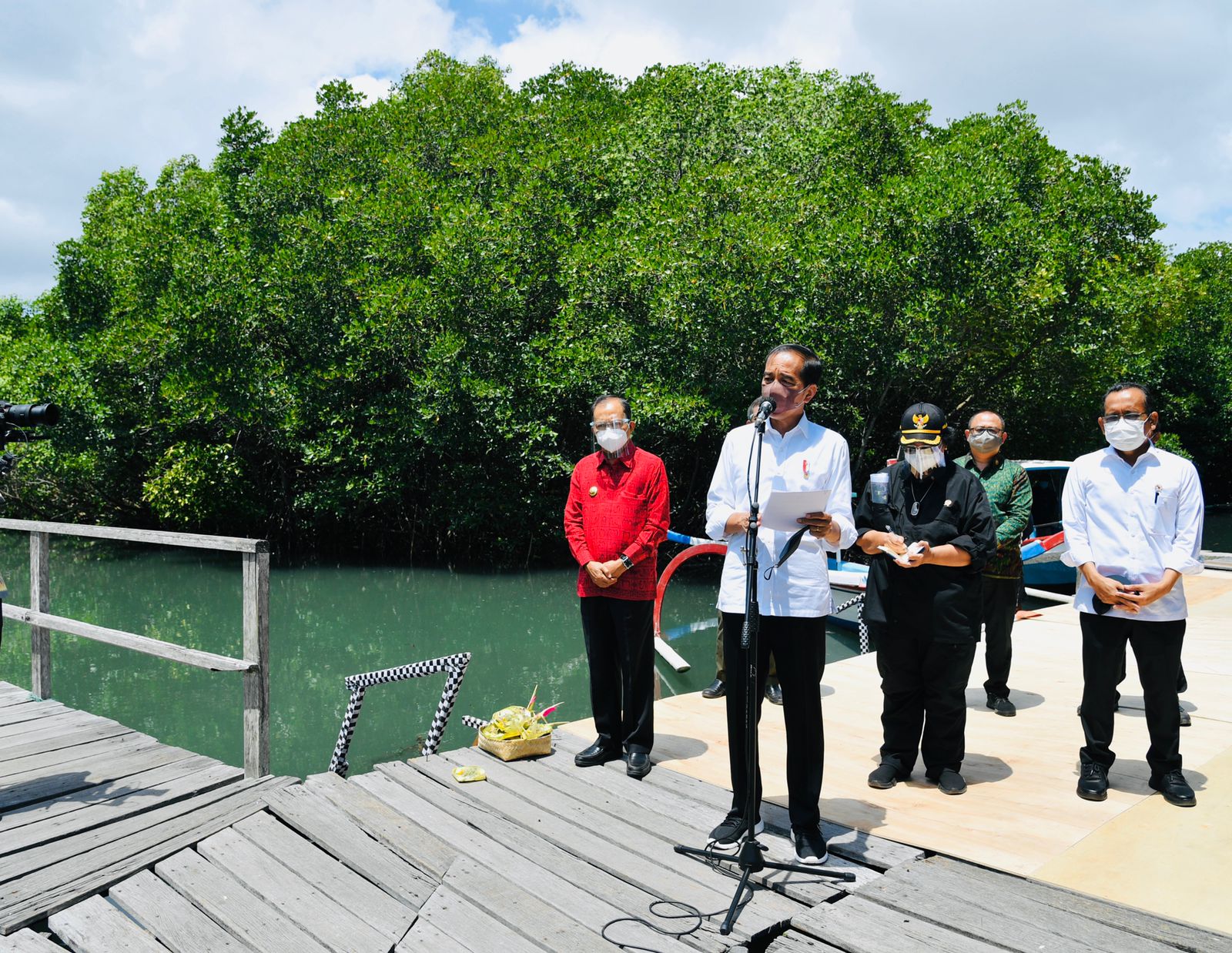 Presiden Jokowi: Model Rehabilitasi Mangrove di Bali bisa Ditiru oleh Provinsi Lain