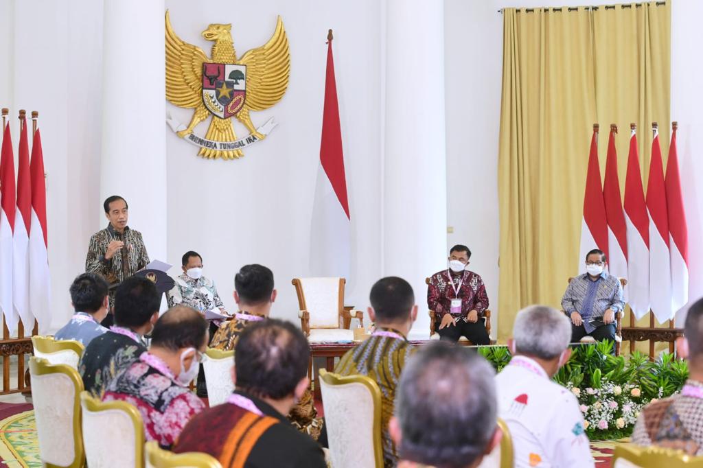 Presiden Jokowi Imbau semua Daerah Fokus Produk Unggulannya agar bisa saling Menopang