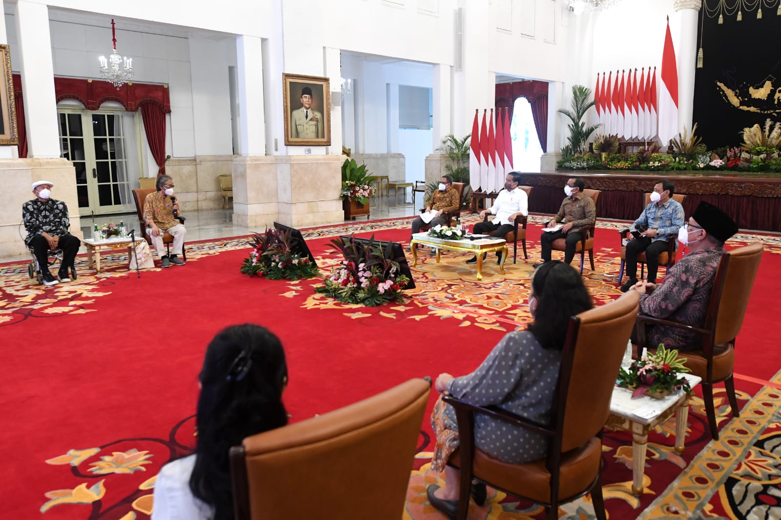 Berdialog dengan Presiden Jokowi, Para Seniman Harap Pertunjukan Seni Budaya Tetap Berlangsung