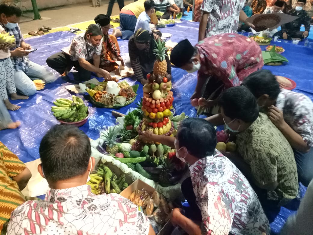 Sedekah Bumi Banjarmlati Ditengah Pandemi