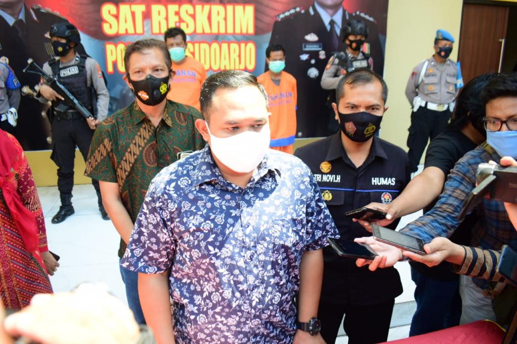 Kasatreskrim Polresta Sidoarjo AKP Ambuka Yudha