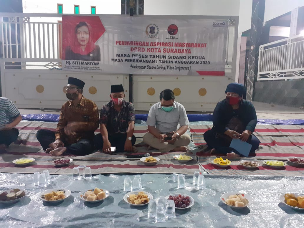 Siti Mariyam Reses, Himbau Tolak Politik Uang Pilwali Surabaya 2020