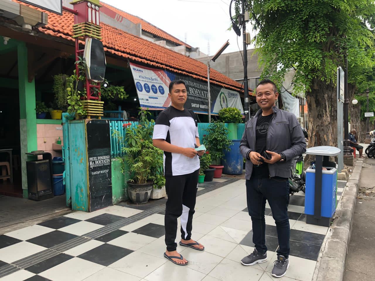 AKBP Arif Rahman Arifin bersama sahabatnya Amien