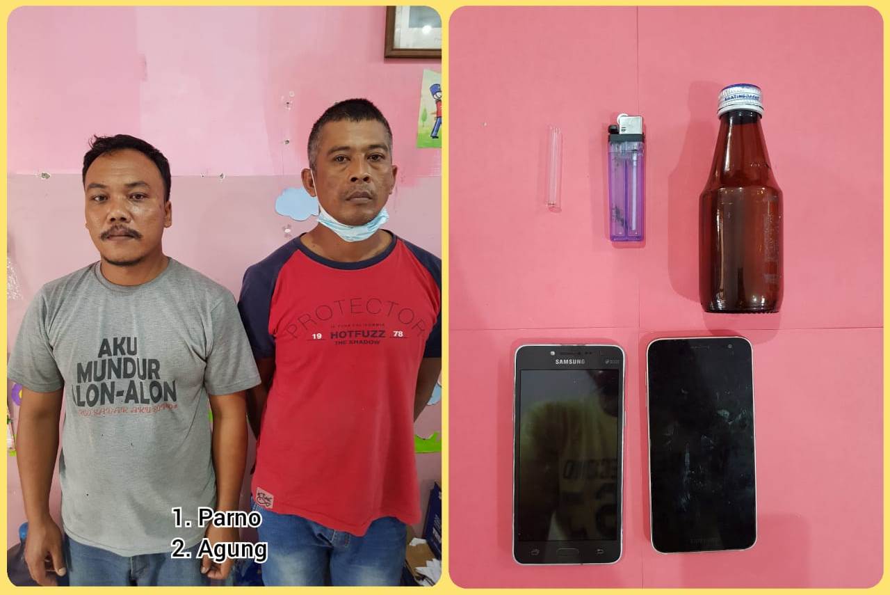 Dua Budak Sabu Kembali Ditangkap Satresnarkoba Polres Jombang