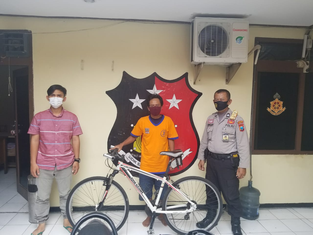 Tim Opsnal Polisi Disebar demi Menangkap Seorang Maling Sepeda