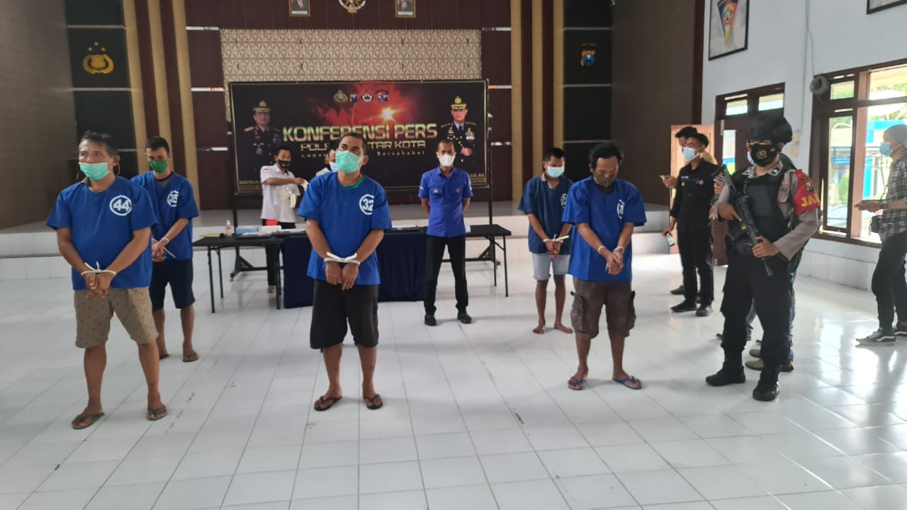 Berawal dari Sopir Truk, Polres Blitar Tangkap 4 Pengedar Sabu Lainnya