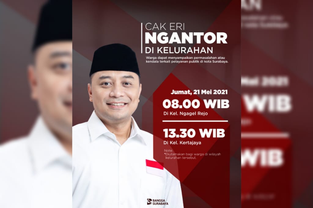 Hari Pertama Ngantor di Kelurahan, Wali Kota Eri Kebanjiran Keluhan