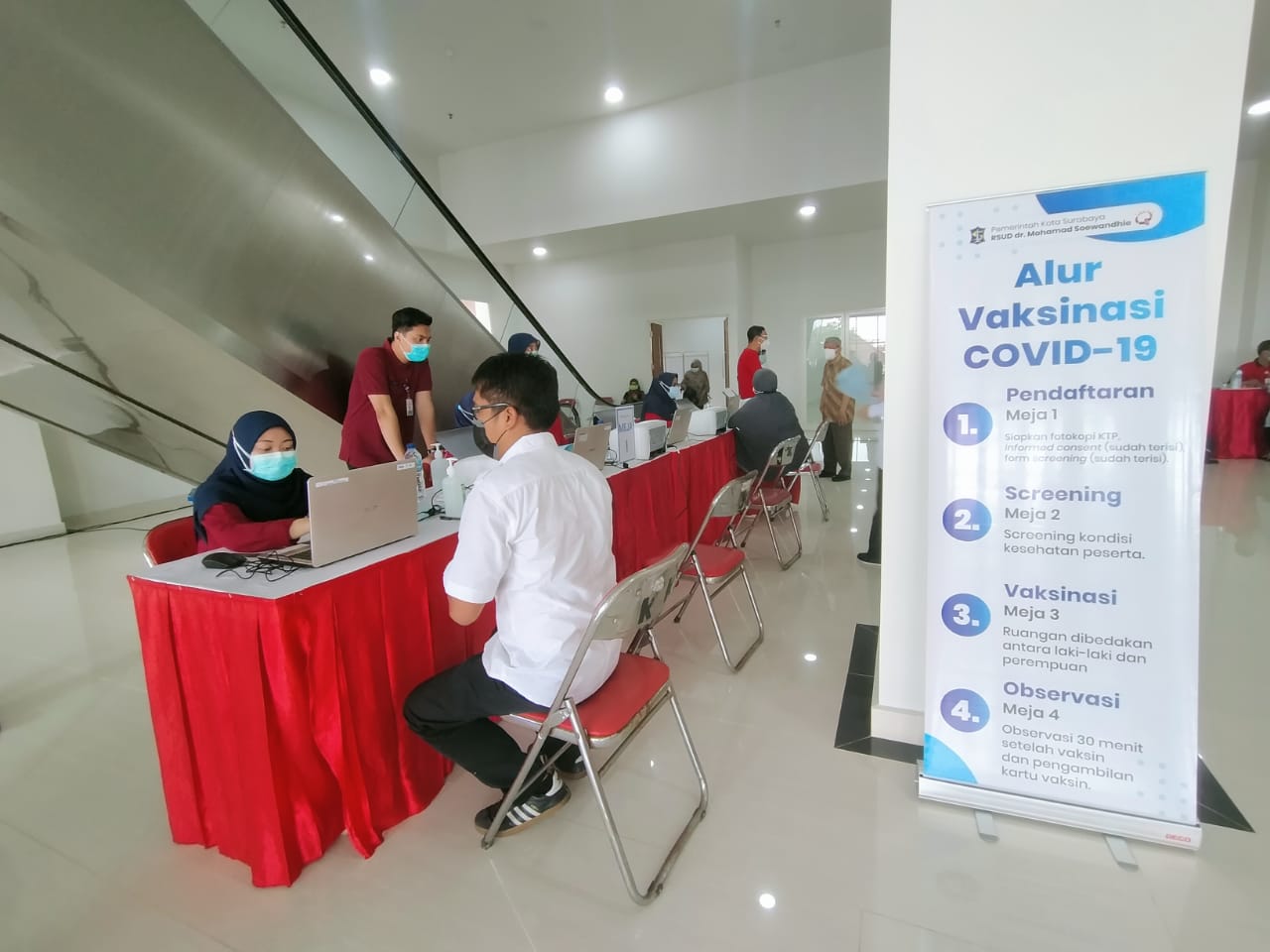 Pemkot Mulai Gelar Vaksinasi Tahap III, Sasar Disabilitas hingga MBR