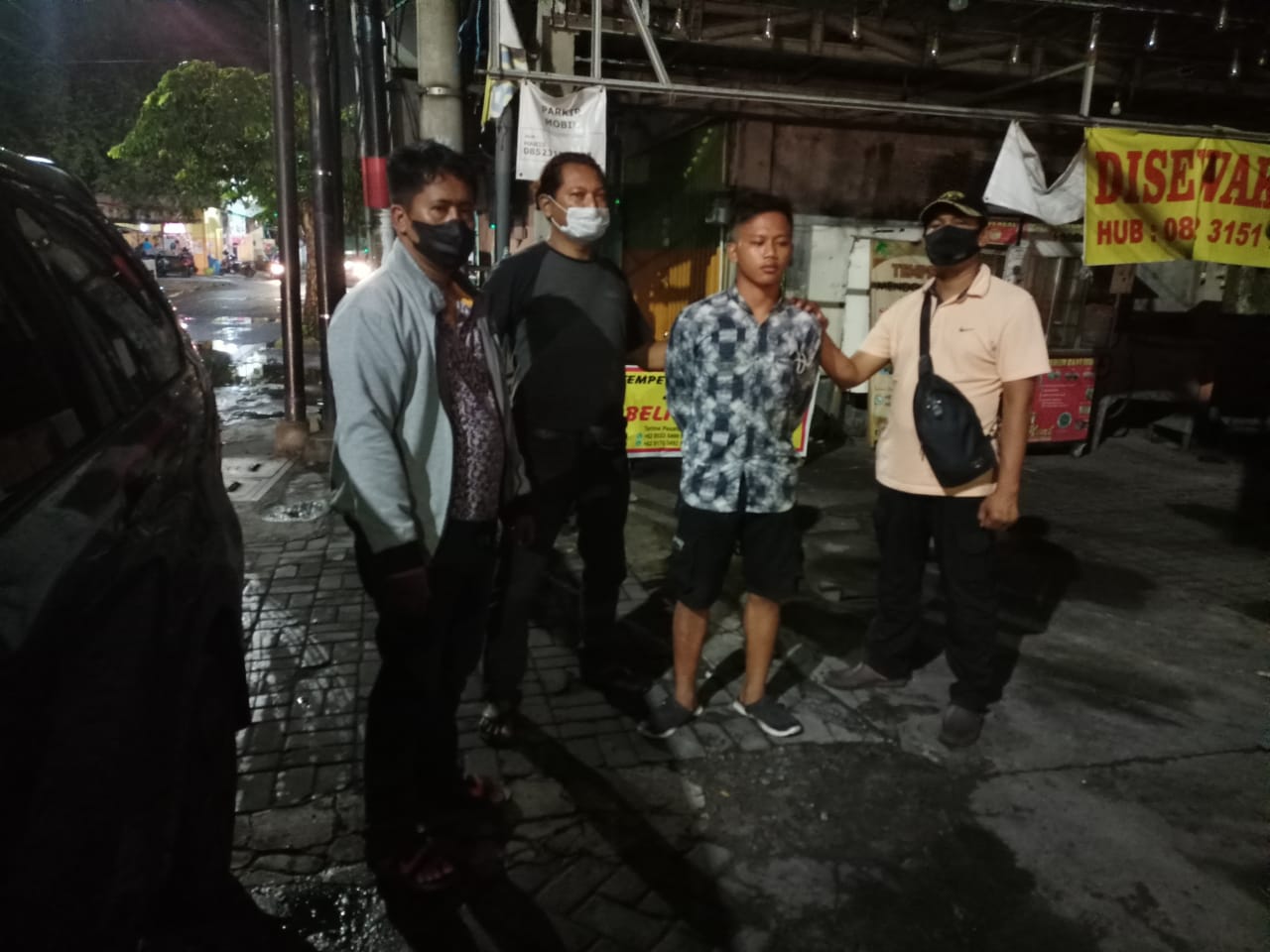 Kompak Curi Motor, Dua Sahabat Babak Belur Dihajar Warga