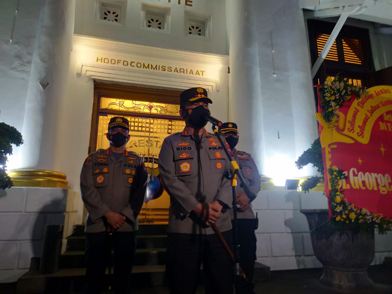 Kapolda Jatim Beri Perhatian Khusus Pandemi Covid-19 di Surabaya, Irjen Nico Afinta: Agar Penanganan Berjalan Baik