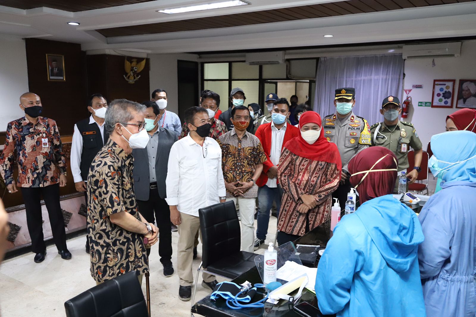Sambut PTM Terbatas, Mahasiswa Untag Surabaya mulai Divaksin