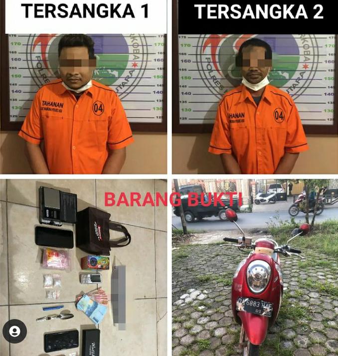 Meresahkan, Polisi HSU Gerebek Rumah Pengedar Sabu