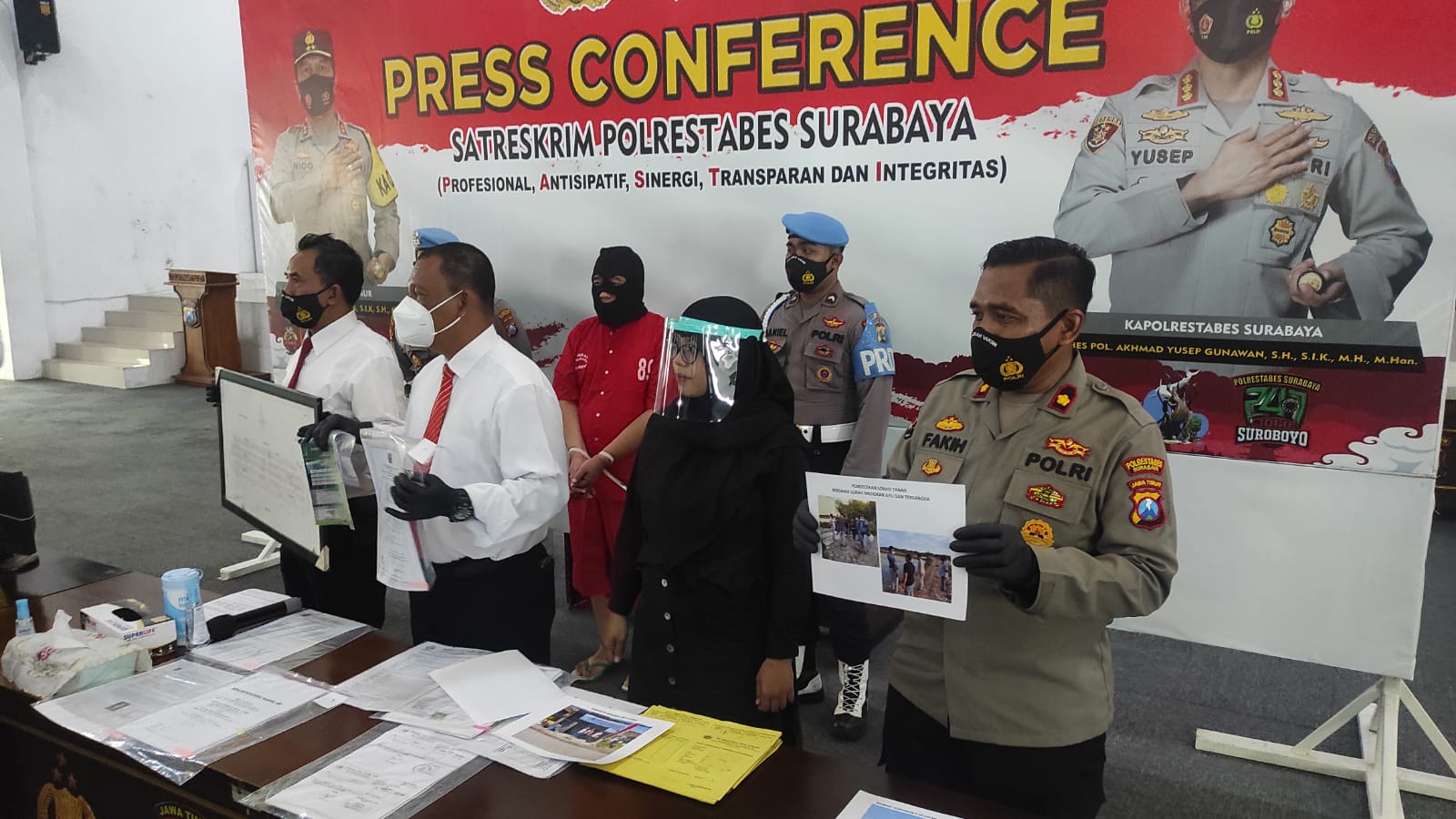 Tipu Anggota TNI, Mafia Tanah Kavling Diringkus Satgas Mafia Tanah Surabaya