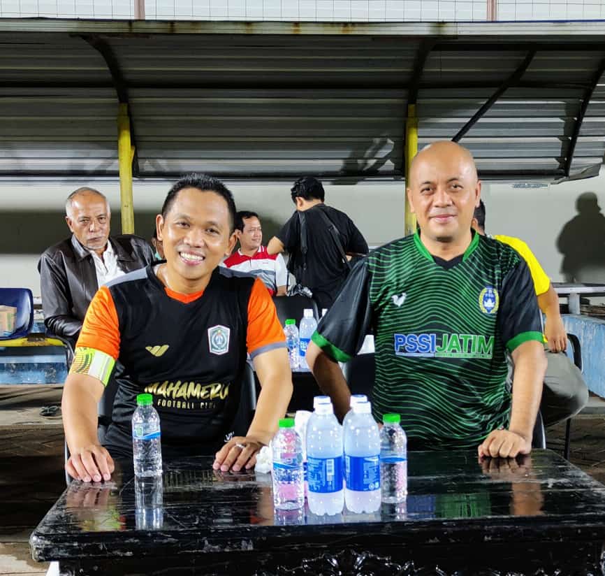 Serunya Laga Charity Game for Semeru, Cak Thoriq Gelontor Cak Firman 5 Gol tanpa Balas