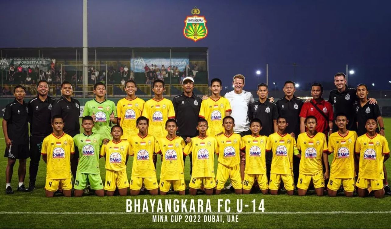 Bhayangkara FC U-14 Tahan Imbang Wolverhaptom Wanderers di Mina Cup 2022