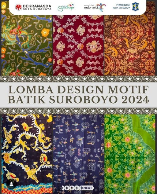 Buruan Daftar! Pemkot Surabaya Gelar Lomba Desain Motif Batik Khas Suroboyo