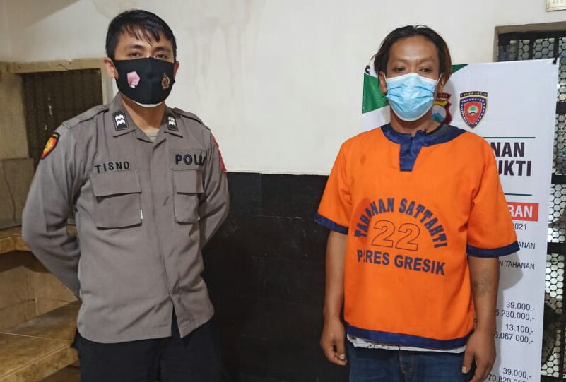 Jual Sabu di Gresik, Pengedar Asal Malang ini Ditangkap Polisi