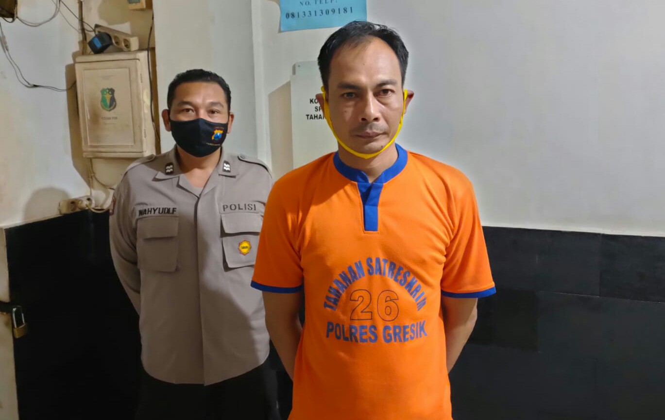 Warkop Jadi Tempat Transaksi Sabu, Pria Madura Diciduk Polres Gresik