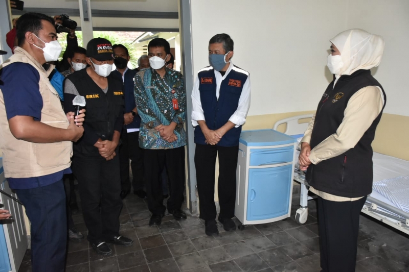 Waspada Kasus Covid 19, RS Lapangan Kota Malang Diaktifkan Kembali