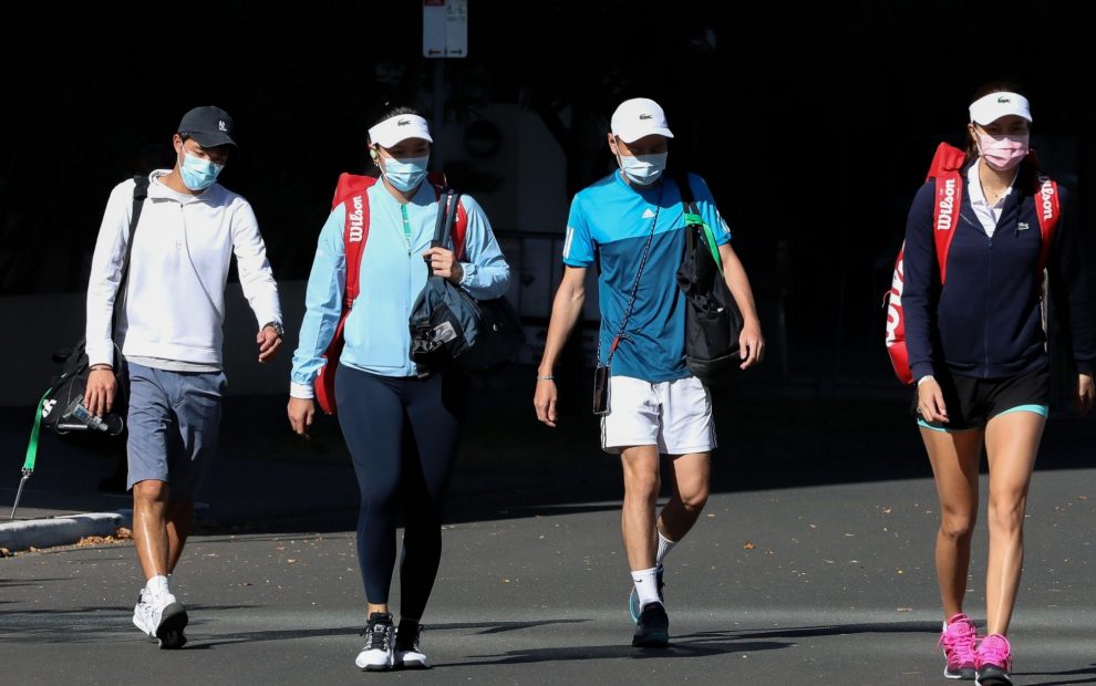 Klaster Australia Open 2021, 10 Orang Positif COVID-19