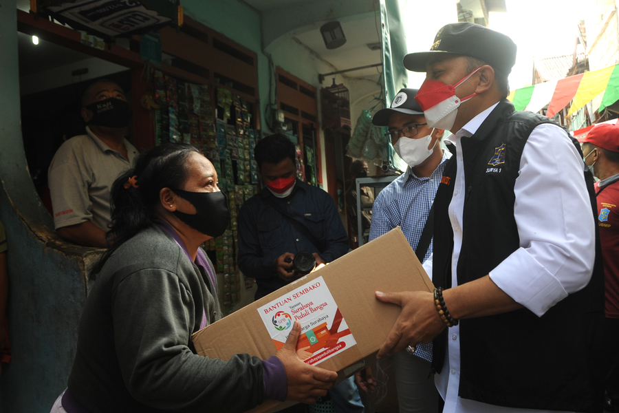 Belum Genap Satu Bulan Aplikasi Usul Bansos Diluncurkan, Pemkot Surabaya sudah Gelontor Bantuan kepada 7.767 Warga
