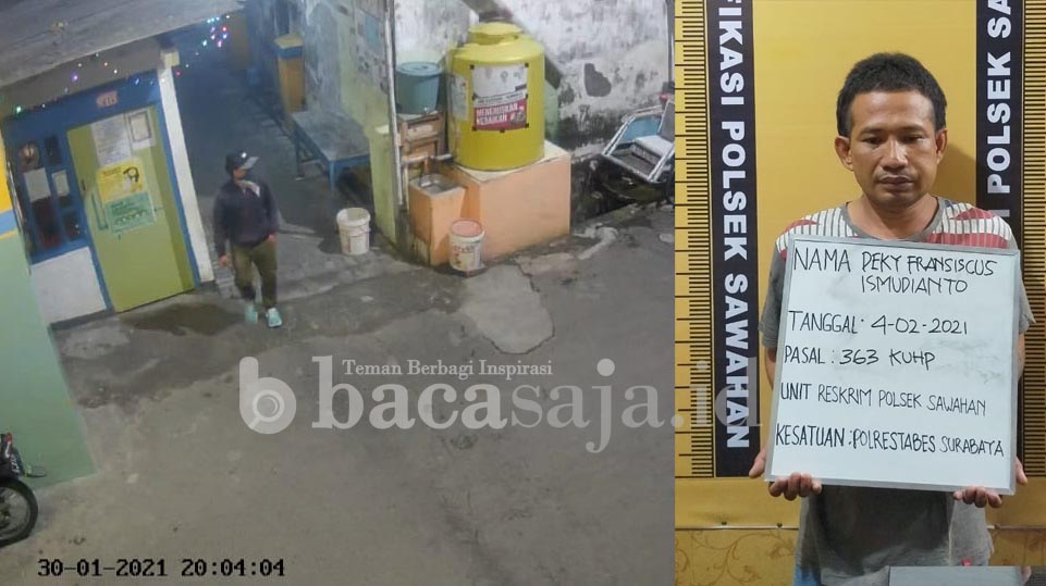 Tiga Kali Residivis, Decky tak Kapok Bobol Rumah
