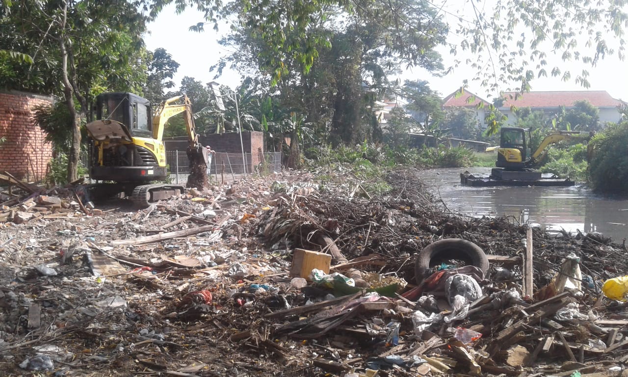 Antisipasi Banjir, Pemkot Surabaya Garap Dua Bozem dengan Swakelola