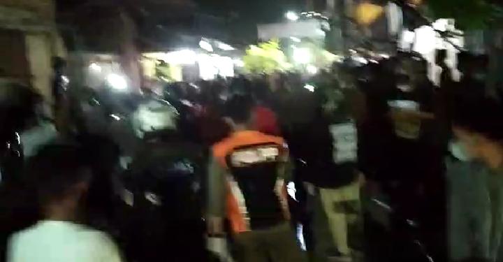 Gara-Gara Petugas Sita Tabung Gas Pedagang, Penertiban PPKM Darurat di Bulak Banteng Surabaya Ricuh