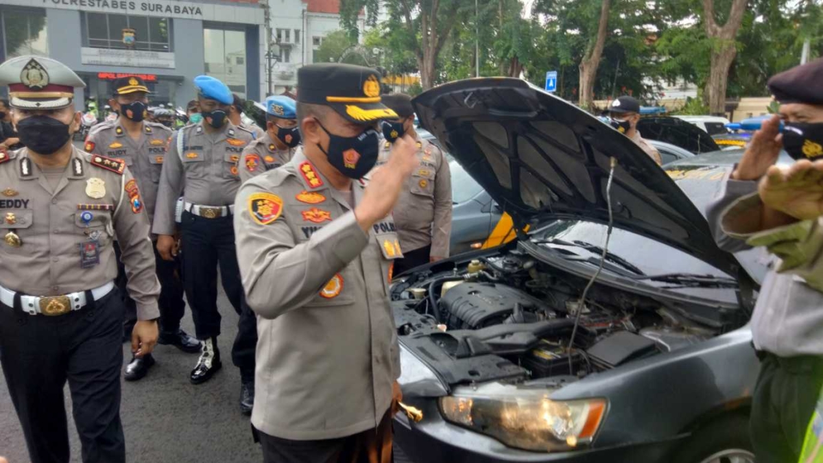 Natal dan Tahun Baru di Surabaya Dijaga Ribuan Polisi, Dipastikan Aman