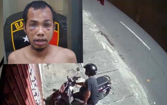 Terekam CCTV, Maling Motor Diringkus Saat Jual Motor ke Madura
