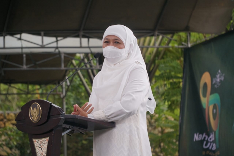 Gubernur Khofifah Ajak Maknai Isra Miraj sebagai Spirit Bangkit dari Pandemi Covid-19