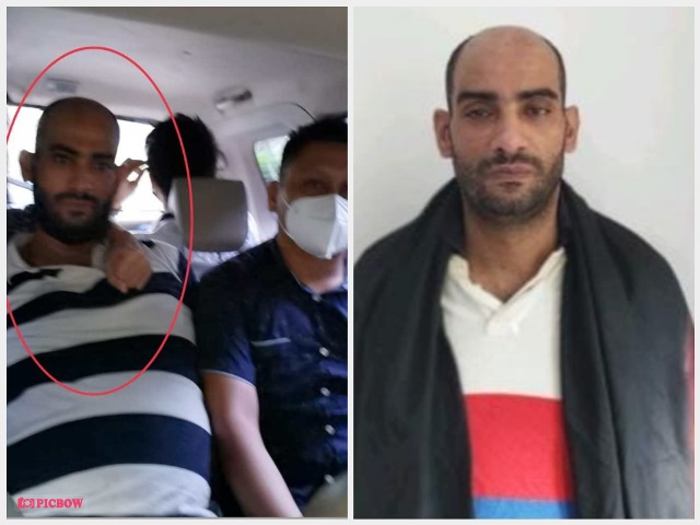 WN Palestina yang Kabur dari Rudenim Surabaya akhirnya Tertangkap