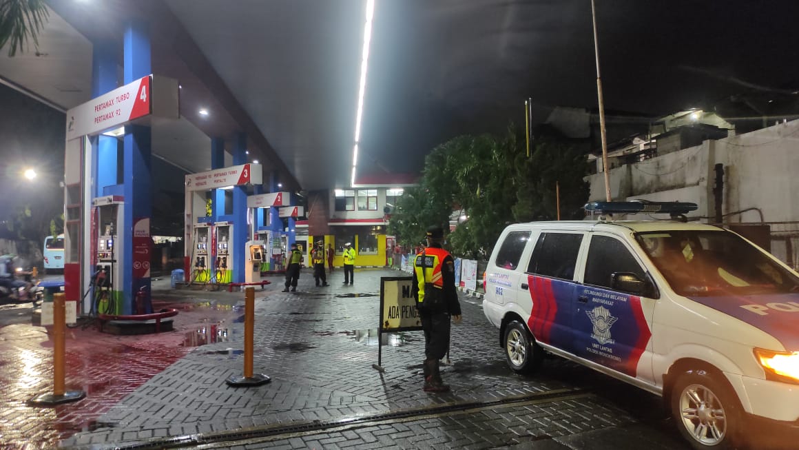Beroperasi di Malam Tahun Baru, 2 SPBU di Surabaya Ditutup Paksa
