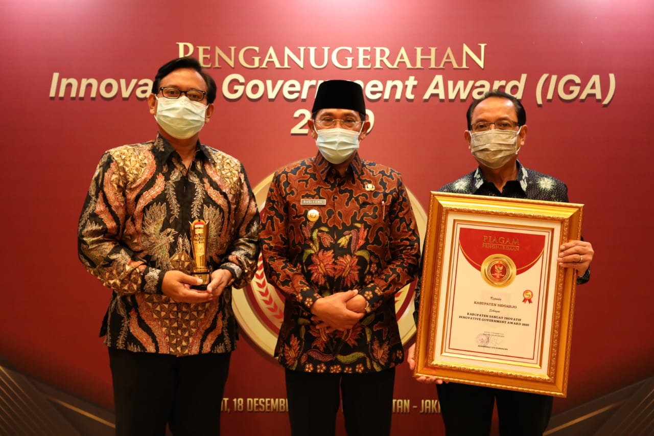 IGA 2020, Sidoarjo Dapat Penghargaan Bergengsi