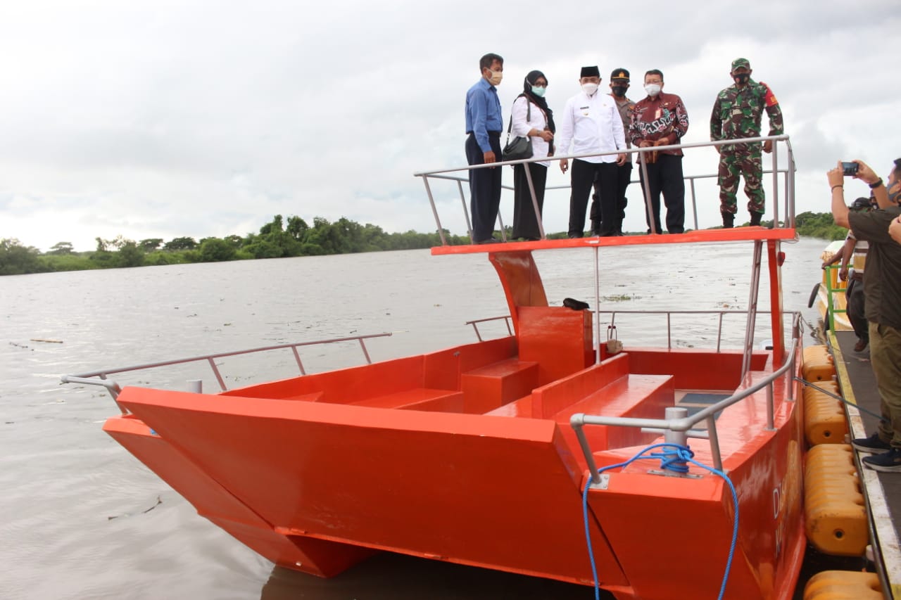 Sambut Tahun Baru, Pulau Lusi Dilengkapi Transportasi Air