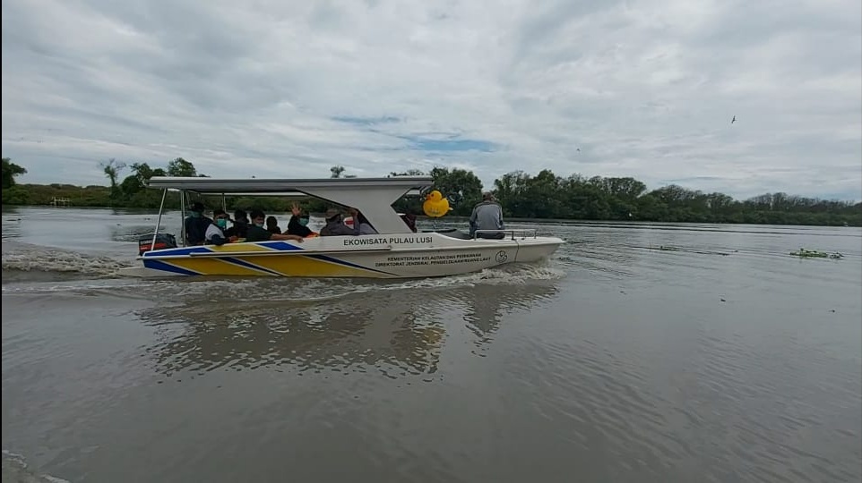 Omzet Wisata Pulau Lusi Sidoarjo Rp 300 Juta Sebulan