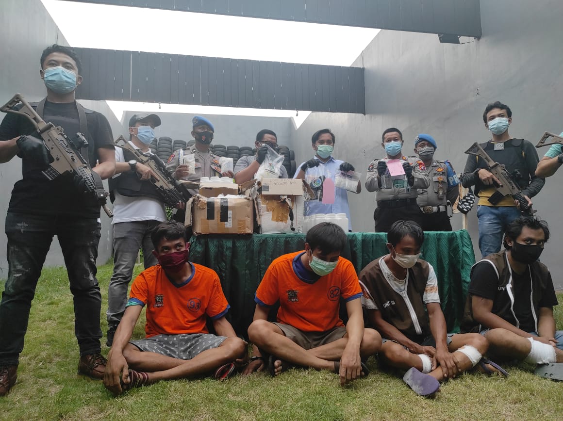 Satreskoba Surabaya Sergap Jaringan Madura, Dua Pengedar Ditembak