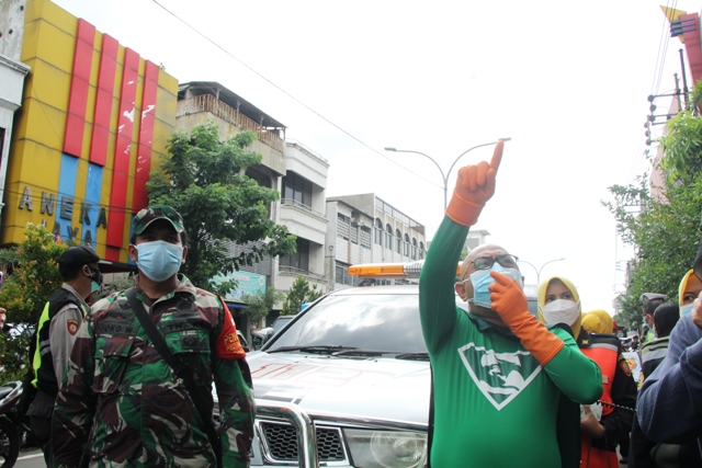 New Man Kembali, Sosialisasi Prokes dan Perwali ke Pasar Kapasan