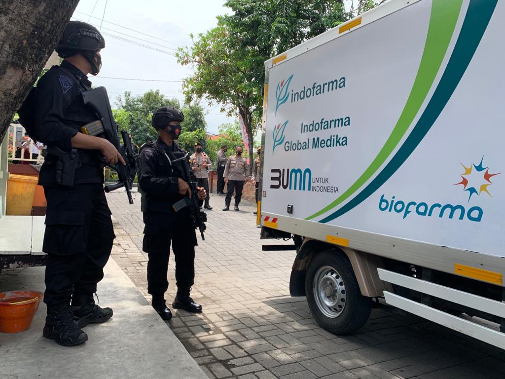Vaksin Sinovac Tahap ke-2 Tiba di Sidoarjo, Rakyat Biasa Gigit Jari