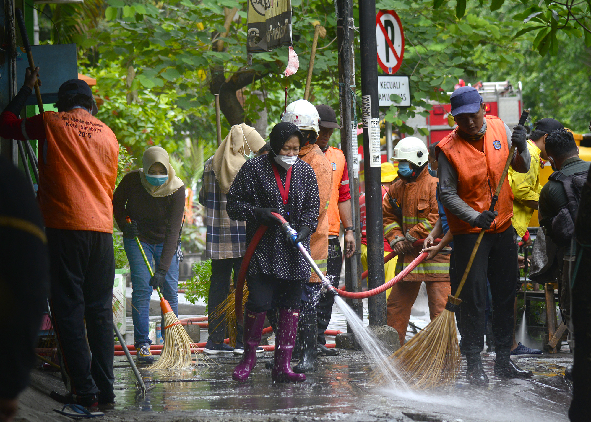 Antisipasi Banjir di Surabaya, Ini yang Dilakukan Wali Kota Risma
