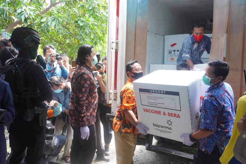 Gubernur Khofifah: Prioritas Vaksin Tahap I Untuk SDM Kesehatan