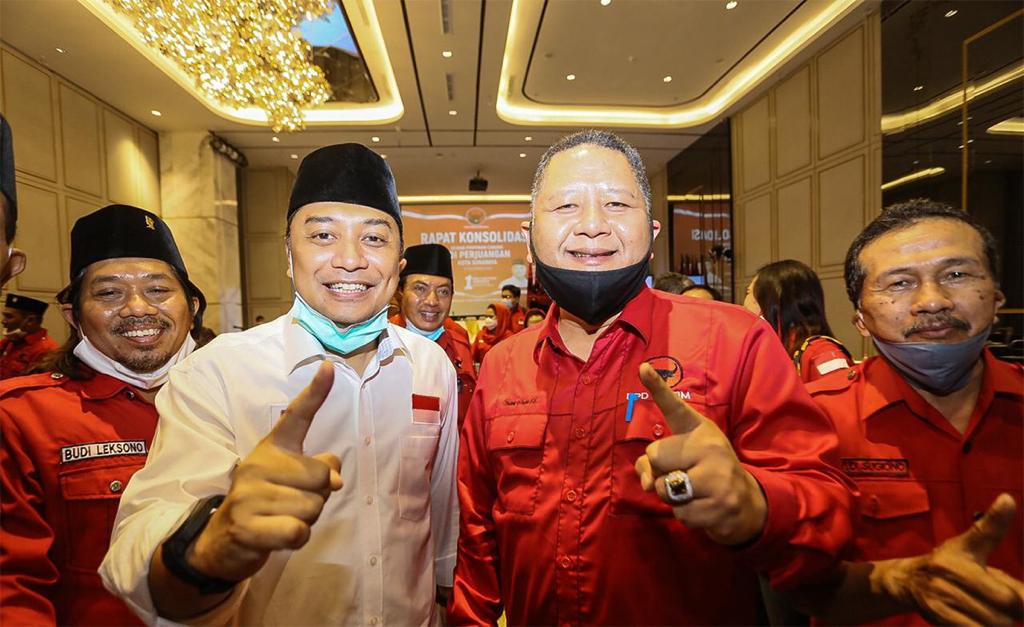 Amankan Eri-Armudji, Whisnu Sakti Siap Perang Lawan Machfud Arifin