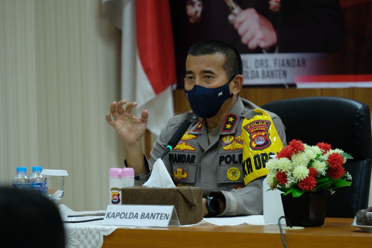 Kapolda Banten Imbau Masyarakat Tidak ke Jakarta